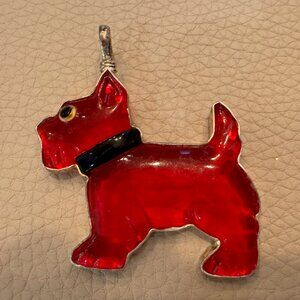Coreen Cordova Red Scotty Pendant